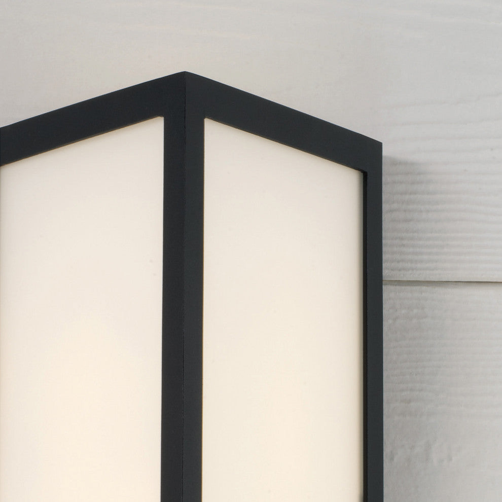 Capital Lighting 954721-LD Irvin 23" Tall LED Outdoor Wall Sconce - Black
