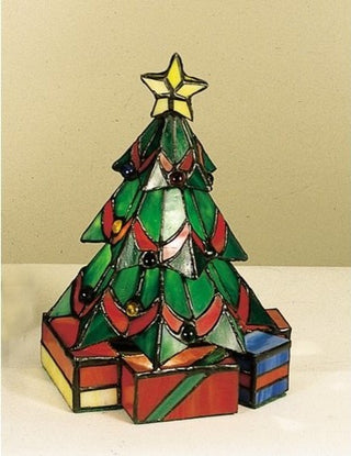 9"H Christmas Tree Accent Lamp