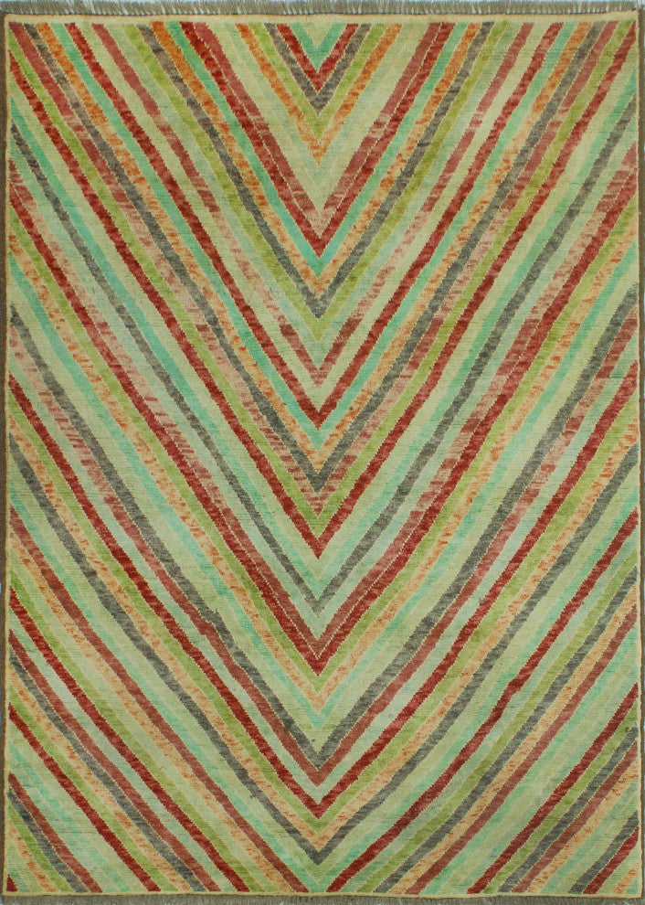 Winchester Kilim Chaunce Burgundy/Light Green Rug, 4'9x6'5