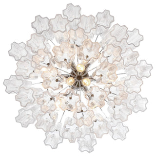 Crystorama Lighting Group ADD-308-CL Addis 9 Light 22"W Waterfall - Polished