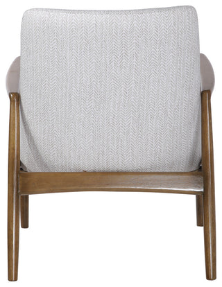 Uttermost Bev White Accent Chair