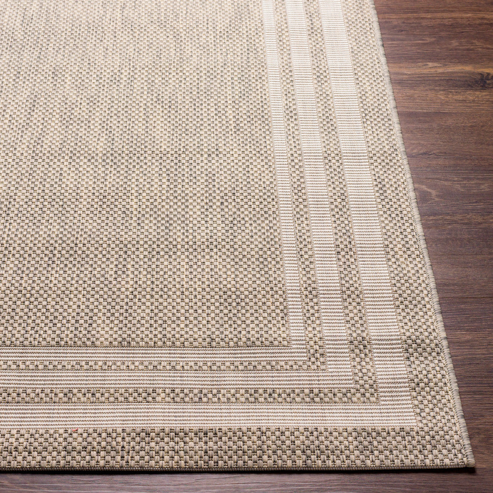 Eagean EAG-2366 Indoor/Outdoor Area Rug, 6'7" Square