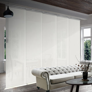 Amour 5-Panel Track Extendable Vertical Blinds 58-110"W