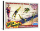 Sells Brothers, The Great Costellos, On The Aerial Horizontal Bars, 30x24