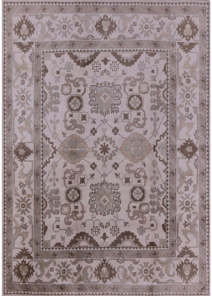Ahgly Company Indoor Rectangle Mid-Century Modern Area Rugs, 7' x 10'