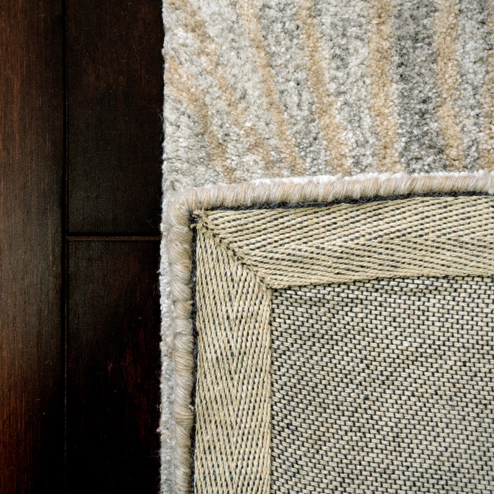 Posh 7802-717 Area Rug, Gray, 8'x11'
