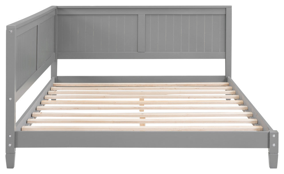 Gewnee Full Size Solid Wood Daybeds,Gray