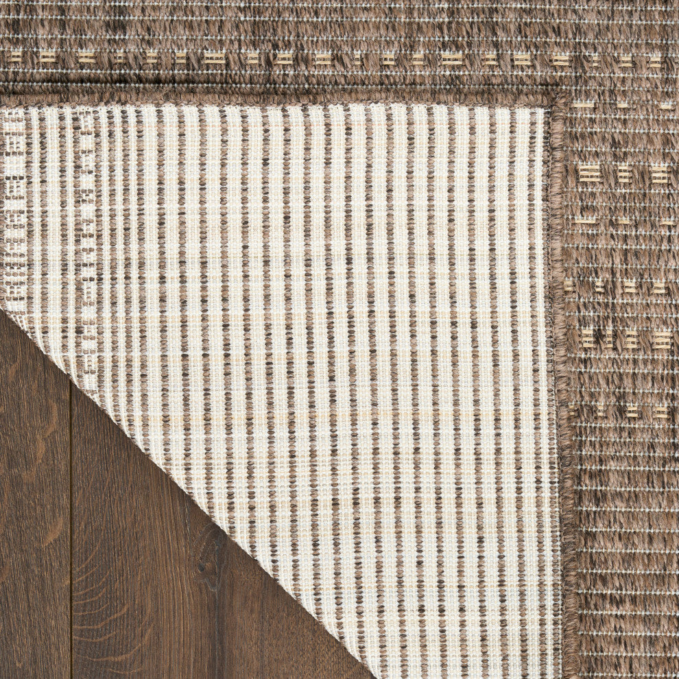 Nourison Tulum 2' x 3' Brown Outdoor Rug
