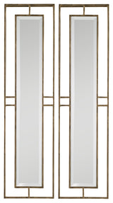 Uttermost Rutledge Gold Mirrors, S/2