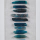 INK+IVY Cerulean Stones Framed Blue Agate Shadowbox Wall Decor Panel