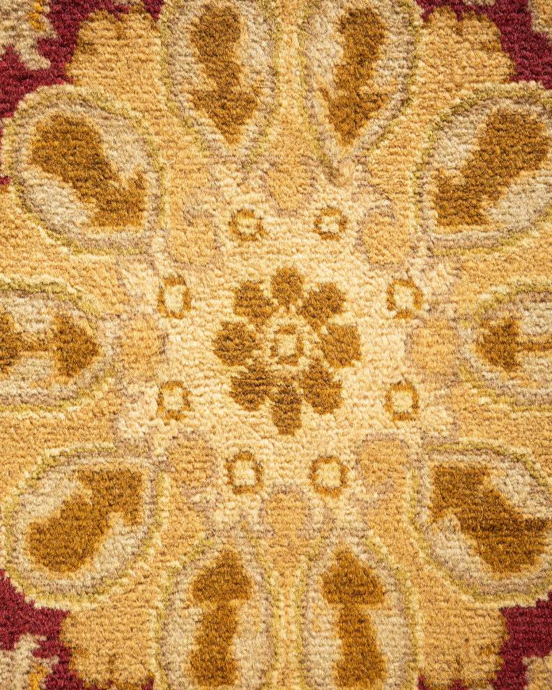 Mogul, One-of-a-Kind Hand-Knotted Area Rug Purple, 8' 10 x 11' 10