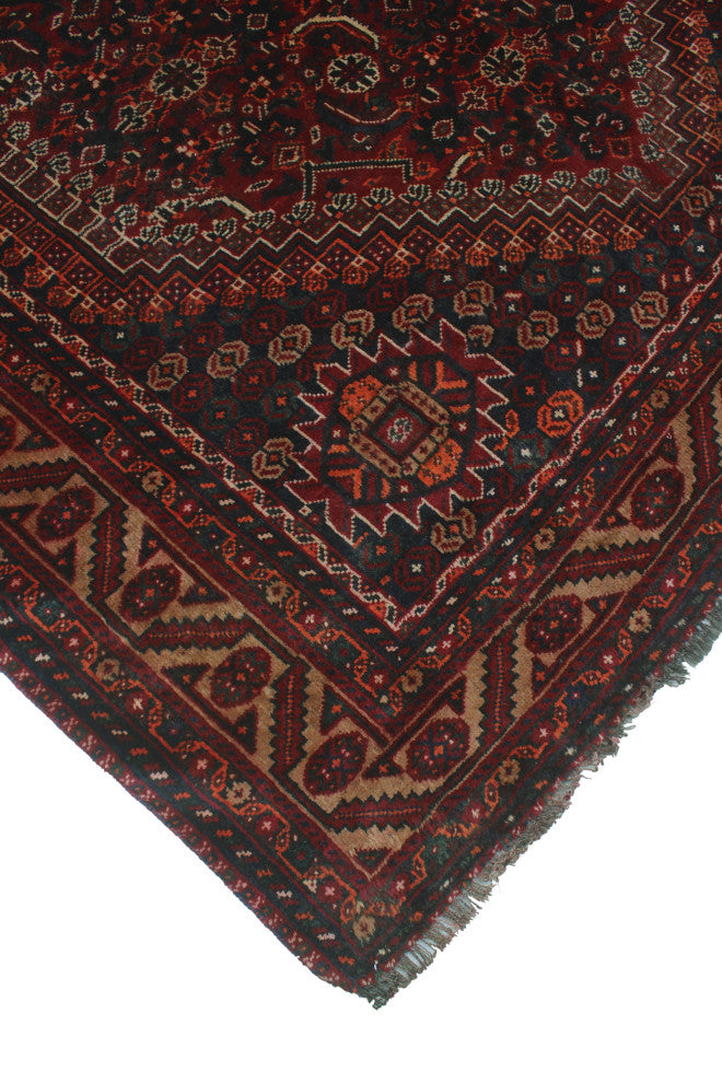 Semi-Antique Endry Red Rug