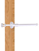 Carolina Crystal Retractable Pullout Garment Rod, Satin Chrome