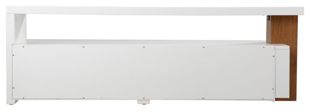 Jimena Contemporary Media Stand With Storage