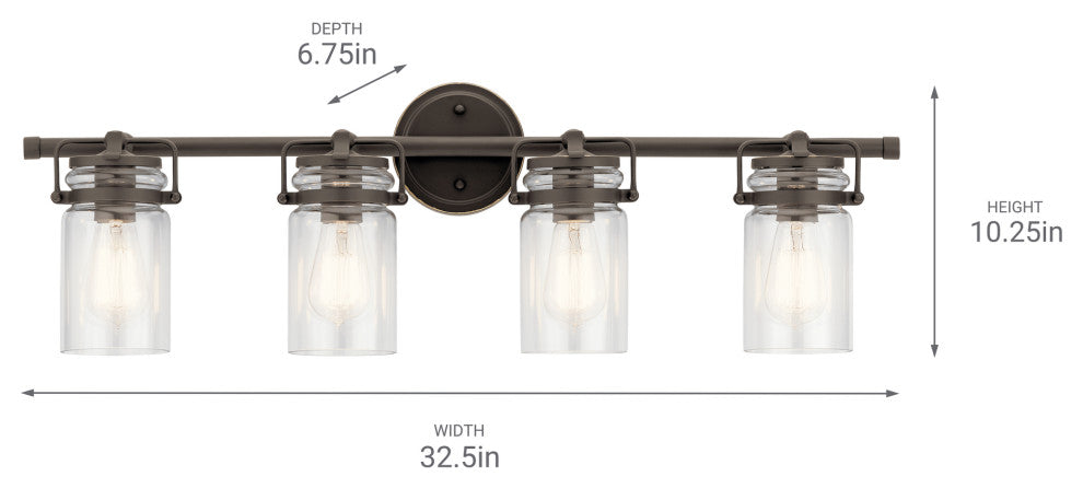 Bath 4-Light, Olde Bronze