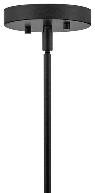 Lark Shea 28" Medium Single Tier Chandelier, Black