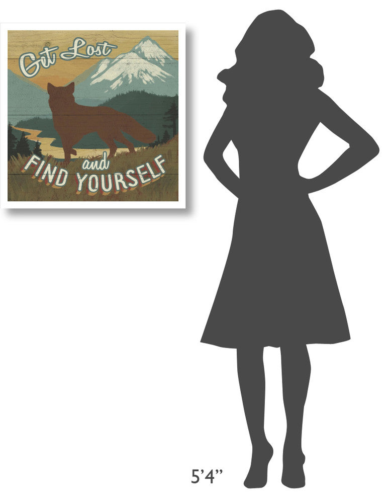 "Discover the Wild VII" Digital Paper Print by Janelle Penner, 26"x26"