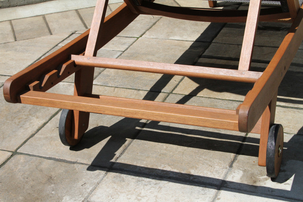 2 Person Eucalyptus Lounge Chaise Set