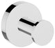 Identity Robe Hook, Chrome