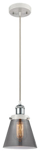 Innovations 916-1P-WPC-G63 1-Light Mini Pendant, White, Polished Chrome