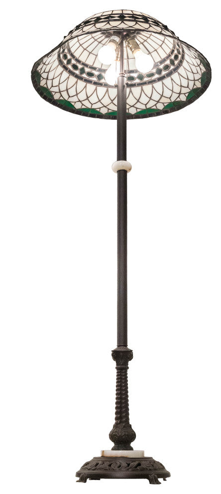 62 High Tiffany Roman Floor Lamp