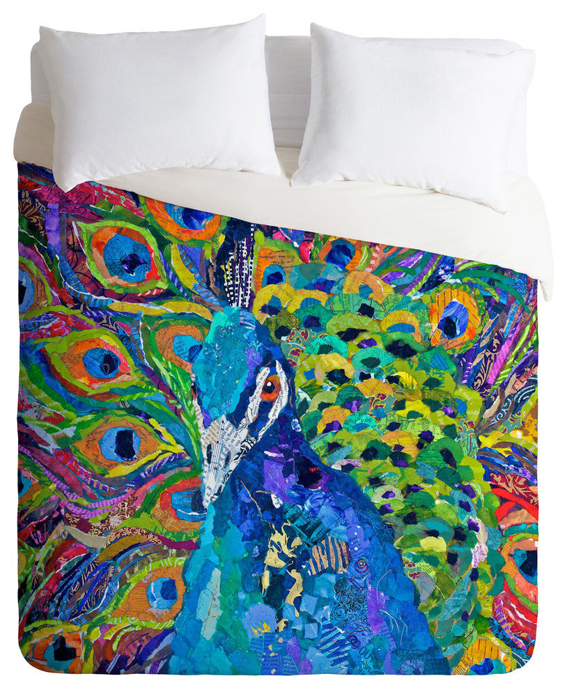 Deny Designs Elizabeth St Hilaire Nelson Cacophony Of Color Duvet Cover - Lightw