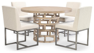 Biscayne Complete Round Pedestal Table