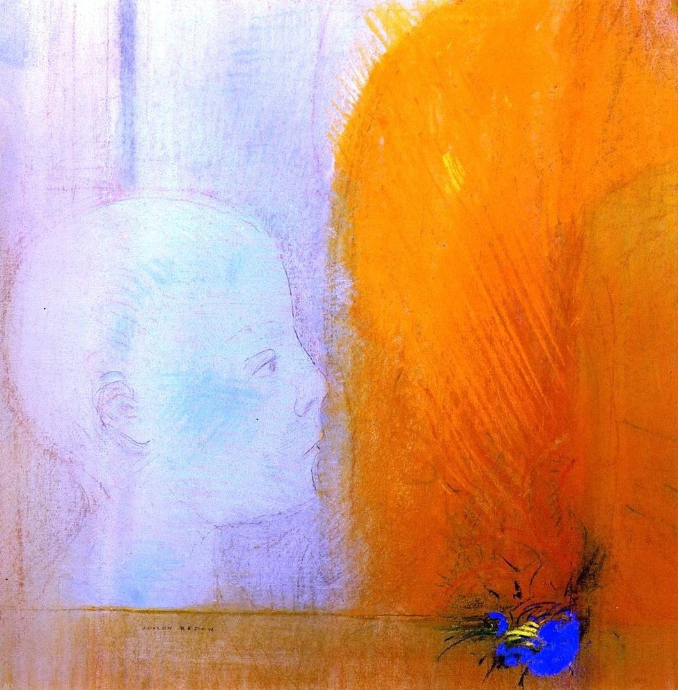 Odilon Redon The Child - 20" x 20" Premium Canvas Print