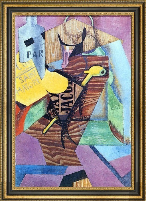 Juan Gris Saint-Matorel - 16" x 24" Framed Premium Canvas Print