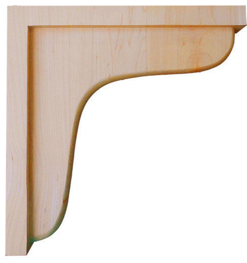 Wilton Wood Bracket, Red Oak