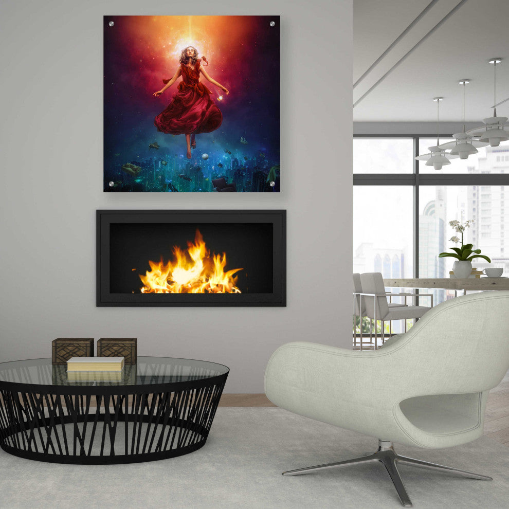 Epic Art 'Elevate' by Mario Sanchez Nevado, Acrylic Glass Wall Art, 36"x36"