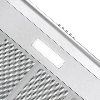 Streamline 30" Moncalieri Ductless Undermount Range Hood, Stainless Steel