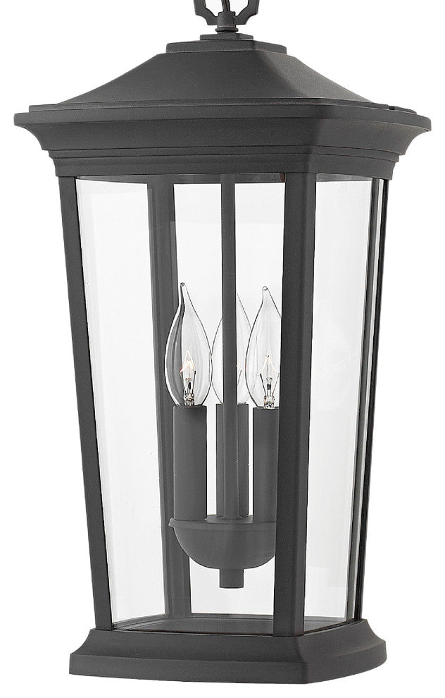 Hinkley Bromley Medium Hanging Lantern, Museum Black