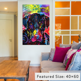 "The Labrador Gallery" by Dean Russo, 40x26x1.5"