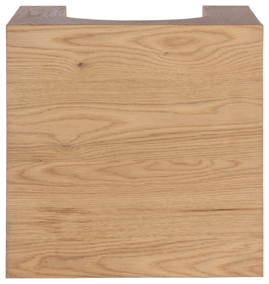 Arch End Table, Oak