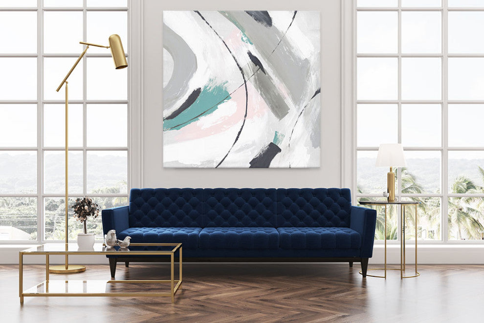 "Neutre II" Fine Art Giant Canvas Print, 54"x54"