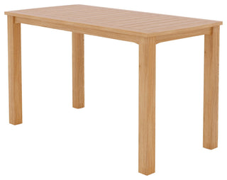Mirador Rectangular Teak Outdoor Counter Height Table