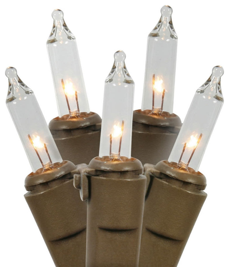 Vickerman W4B0501 50 Clear Mini-Lights 23' Christmas Light Strand