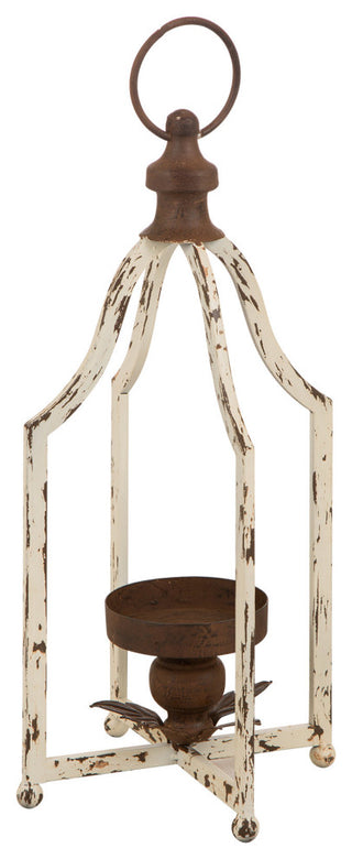 Set of 2 Same Size Farmhouse Metal Lantern