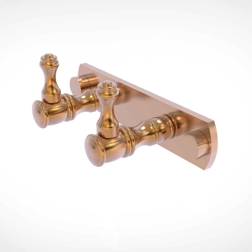 Carolina 2 Position Multi Hook, Brushed Bronze