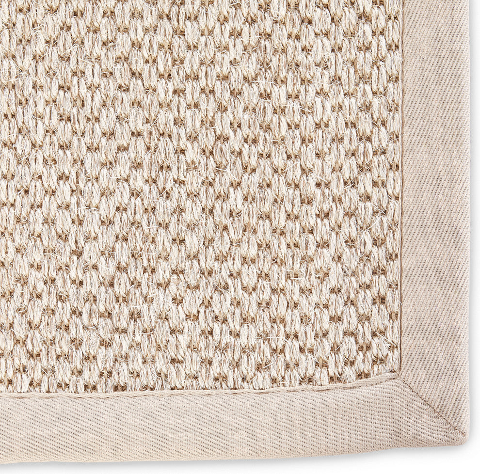 Jaipur Living Naples Natural Solid Beige/Ivory Area Rug, 8'x10'