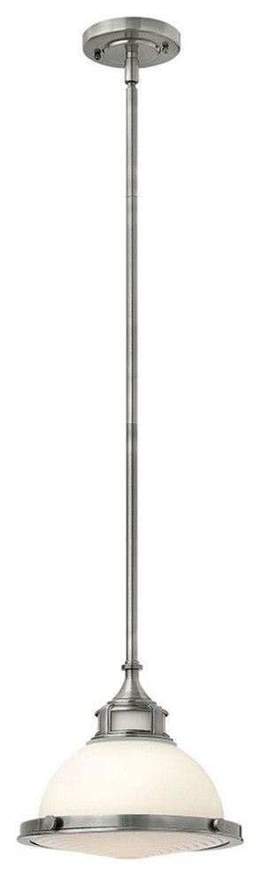 Hinkley Amelia Small Pendant, Polished Antique Nickel