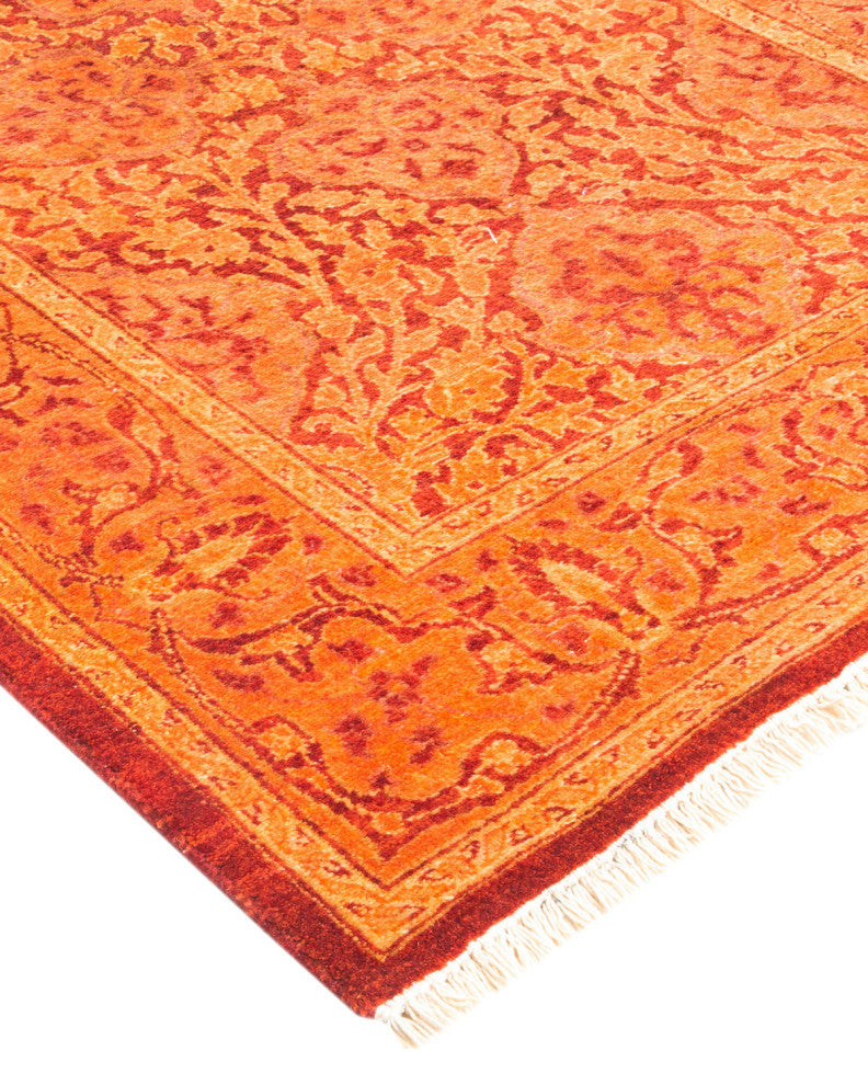 Mogul, One-of-a-Kind Hand-Knotted Area Rug Orange, 2'6"x15'10"