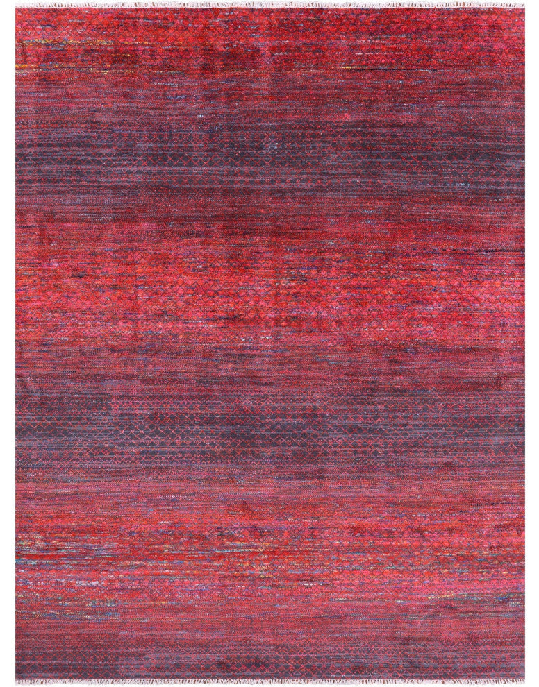 Savannah Grass Handmade Wool & Silk Rug 8' 9" X 11' 7" - Q15444