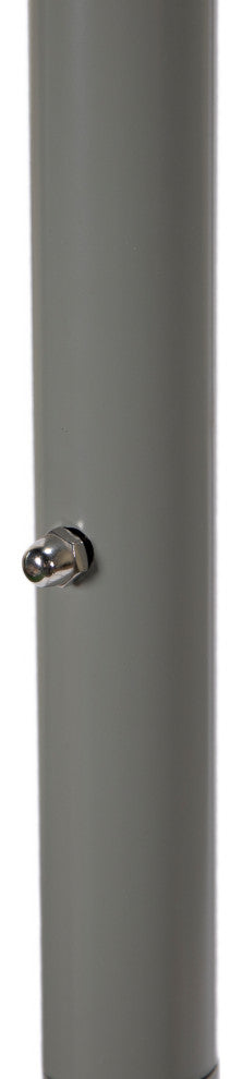 LeisureMod Mendoza Light Gray Wicker Hanging Double Egg Swing Chair, Brown