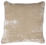 Lexington Viscose Silk Blend Throw Pillow, Natural, 22x22