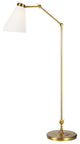 Generation Lighting, TT1101BBS1, Grand Task Floor Lamp, Burnished Brass