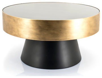 Contemporary Round Coffee Table | By-Boo Bunga, Large