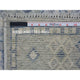 Gray, Extra Soft Wool, Anatolian Village, Hand Knotted, Runner Rug, 2'9"x9'4"