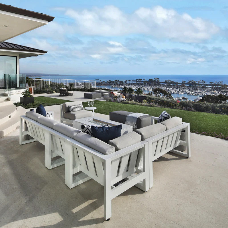 Newport Sunbrella Upholstered Outdoor Sectional Sofa